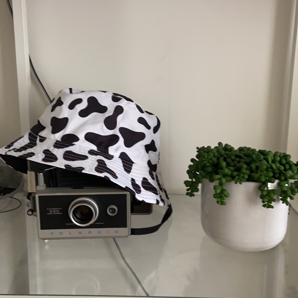 Cow Print Bucket Hat